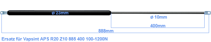 Vapsint APS R20 Z10 885 400